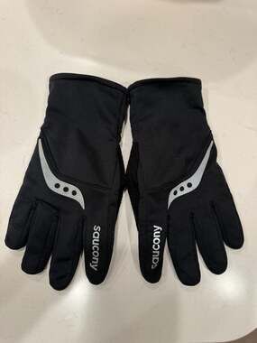 Saucony Reflective Running Gloves Unisex Medium